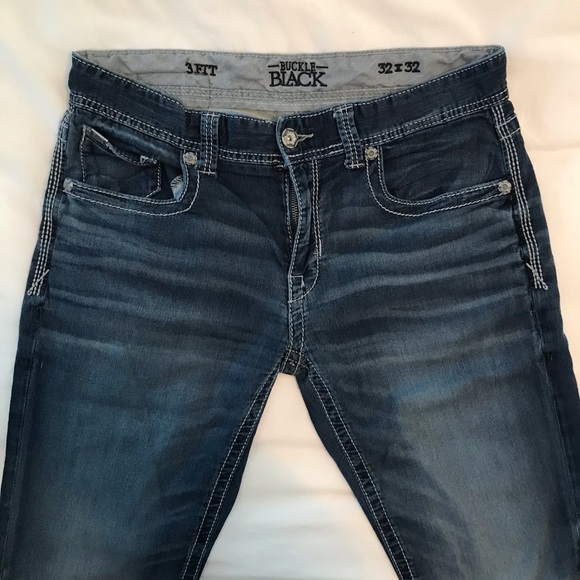 Buckle Jeans Buckle Black Mens Stretch Jeans 3232 Poshmark
